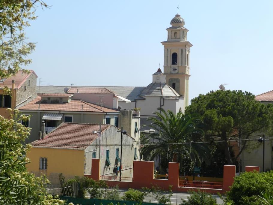 Sea View, In The Old Town Santo Stefano Al Mare Apartman Kültér fotó